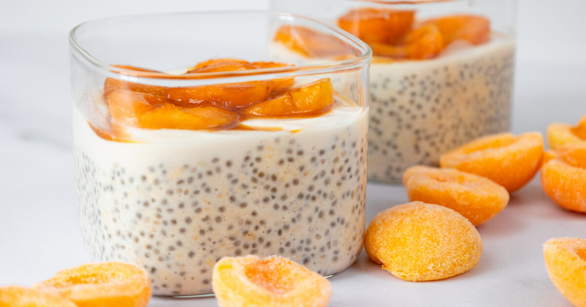 Apricot Overnight Oats Bowl | Crop's