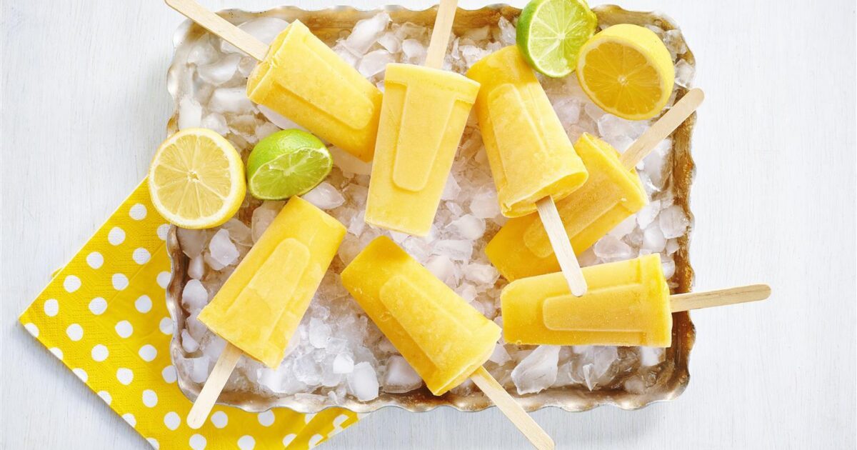Frozen Mango Popsicles | Crop's