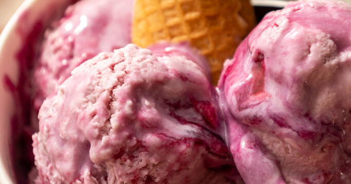 Blackberry Ice Cream | Crop's