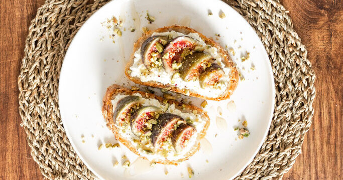 Greek Fig Toast | Crop's