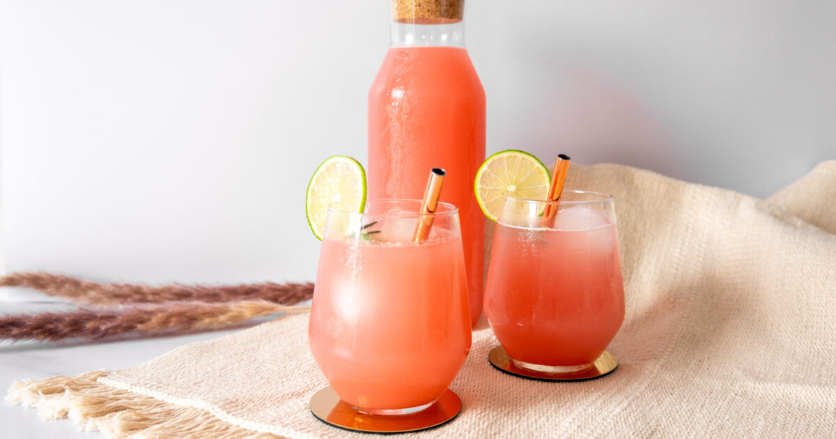 Rhubarb Lemonade | Crop's