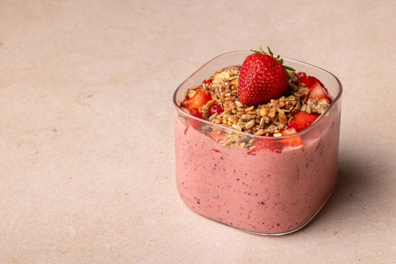 Açaí Kick breakfast jar