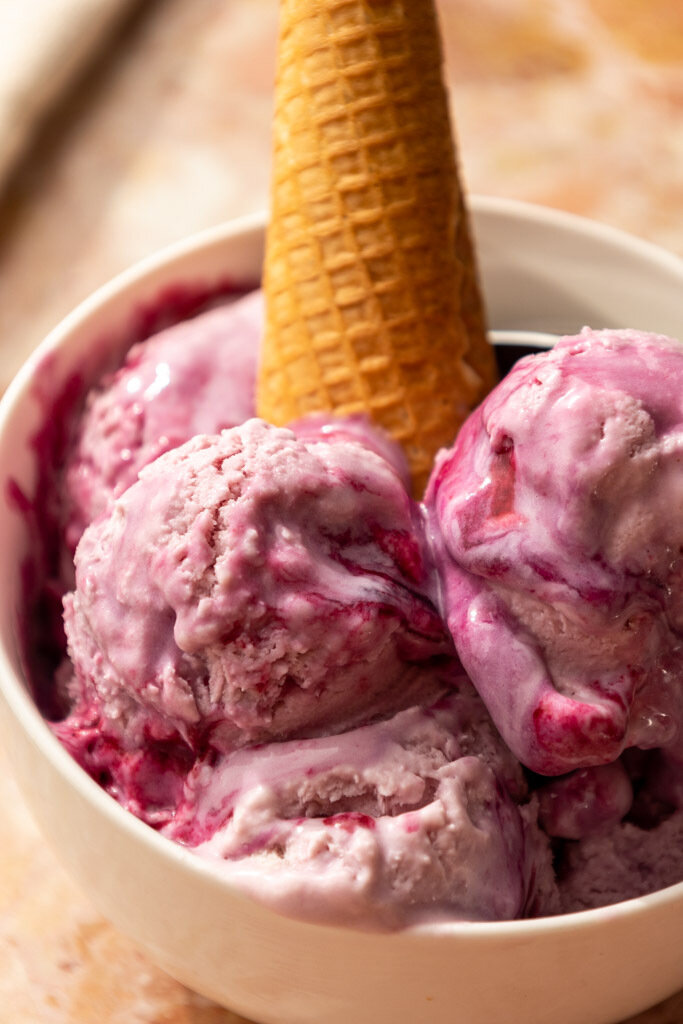 Blackberry Ice Cream