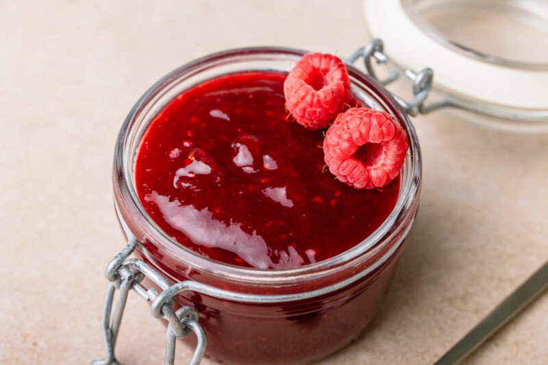 Raspberry-Mango Jam