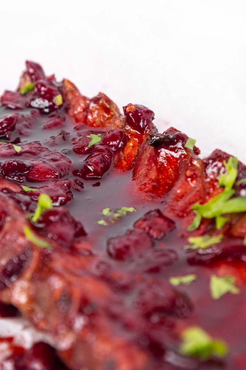 Sour Cherry Glossy Ribs