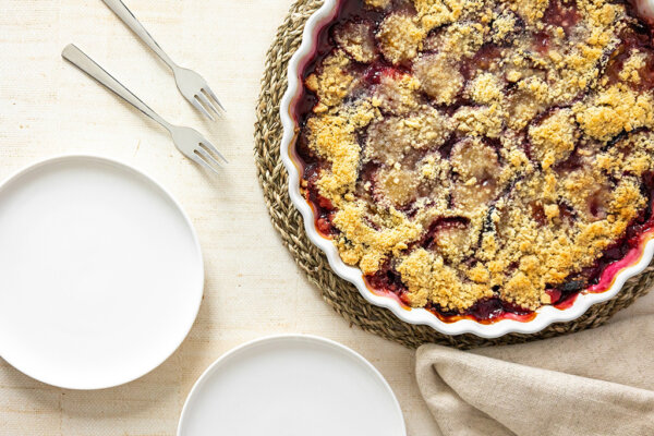 Plum Crumble