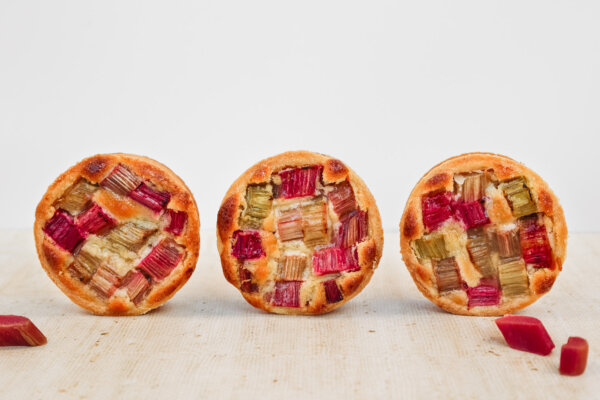 Rhubarb Tartelettes