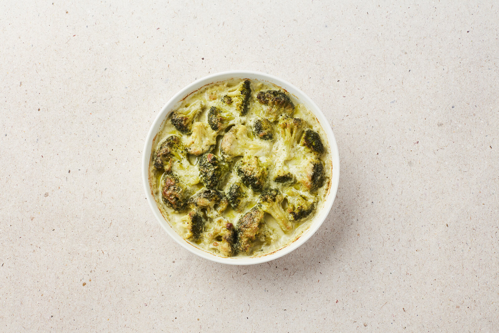 Broccoli gratin