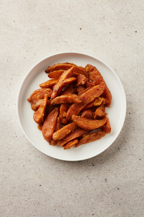 Crispy sweet potato wedges