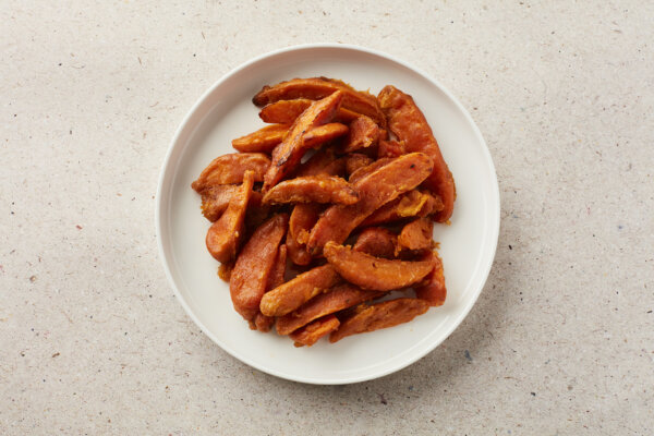 Crispy sweet potato wedges