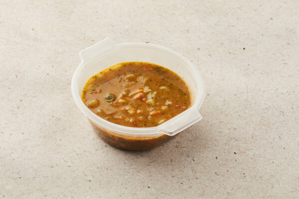 Moroccan-style soup with chickpeas