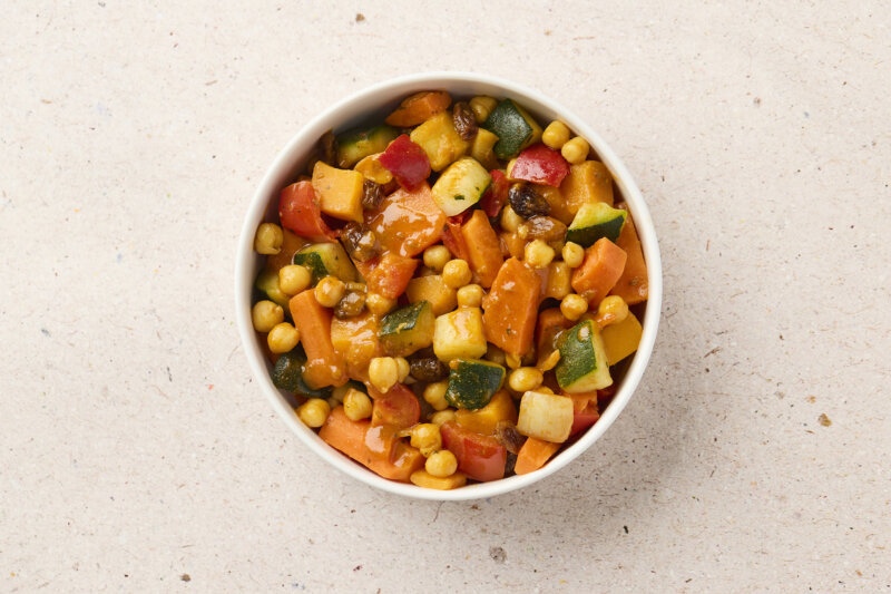 Morroccan-style veg mix