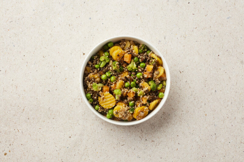 Vitality mix with quinoa and lentils
