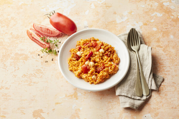 Mozzarella Risotto Mozzarella Tomato Risotto | Crop's