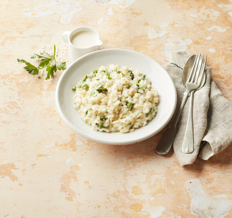 Green Asparagus Risotto